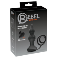 Korek  anlany z pierścienim na penisa Rebal