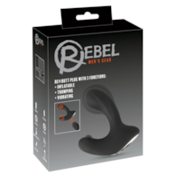 Rebel RC Butt Plug with 3 func