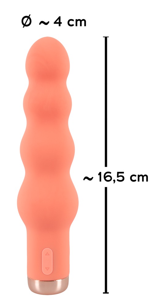 Mini wibrator Beads Peachy 16,5cm — zdjęcie 7