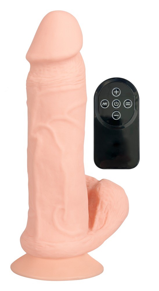 Dildo z przyssawką 20,8cm Nature Skin — zdjęcie 2