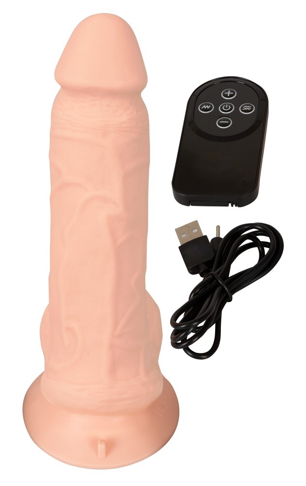 Dildo z przyssawką 20,8cm Nature Skin — zdjęcie 3