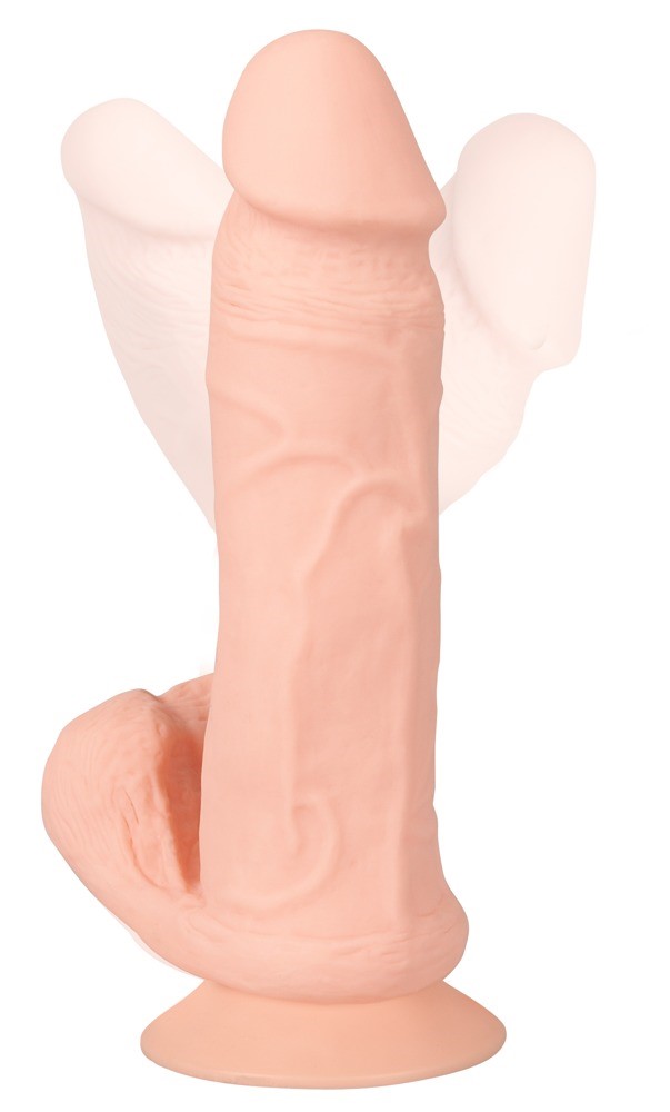 Dildo z przyssawką 20,8cm Nature Skin — zdjęcie 8