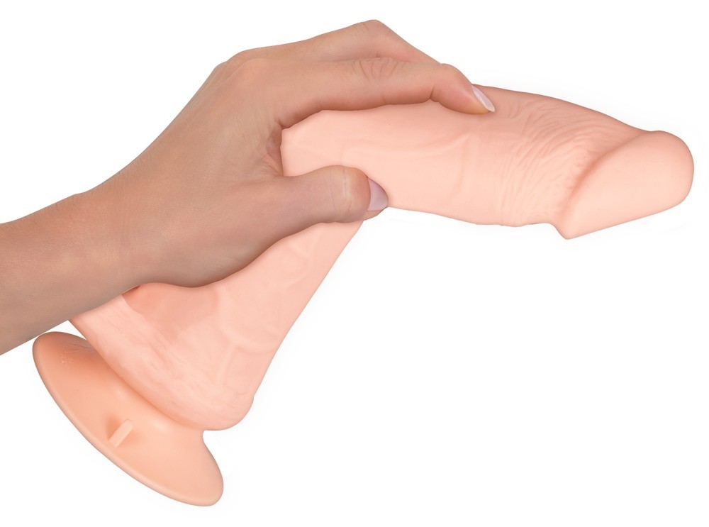 Dildo z przyssawką 20,8cm Nature Skin — zdjęcie 10