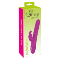 Wibrator z funkcją pchnięcia 24,8cm Sweet Smile