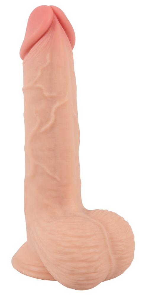 Dildo z ruchomą skórą 18,7cm Nature Skin — zdjęcie 2