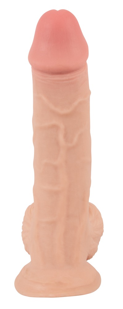 Dildo z ruchomą skórą 18,7cm Nature Skin — zdjęcie 3