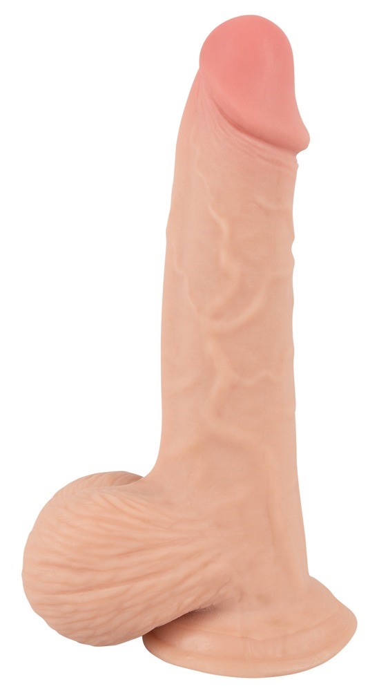 Dildo z ruchomą skórą 18,7cm Nature Skin — zdjęcie 4