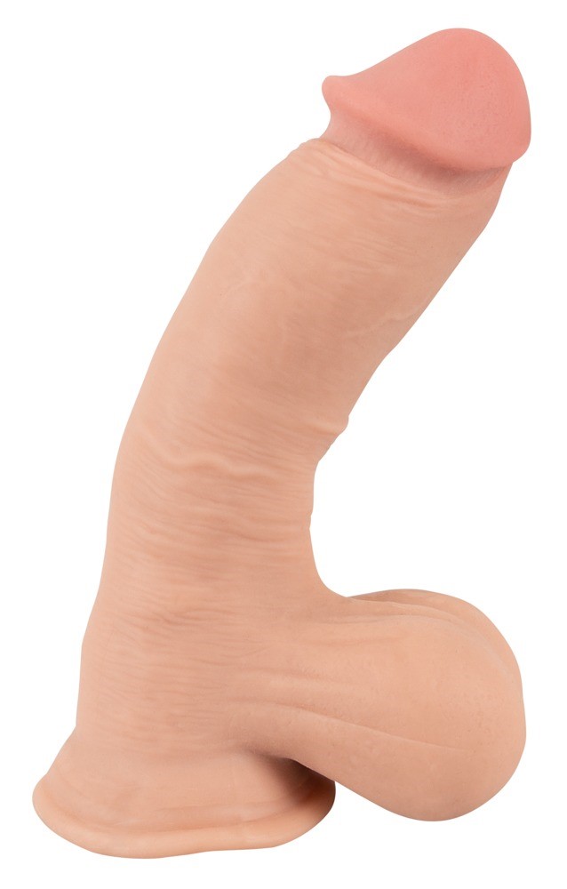 Dildo z ruchomą skórą 19,9cm Nature Skin — zdjęcie 6