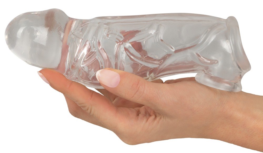 Crystal Clear Penis Sleeve wit — zdjęcie 5