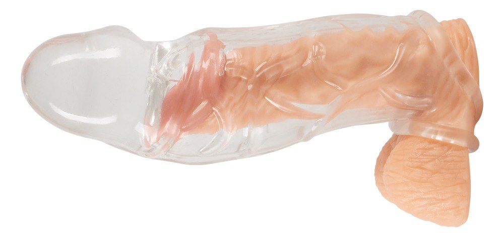 Crystal Clear Penis Sleeve wit — zdjęcie 7