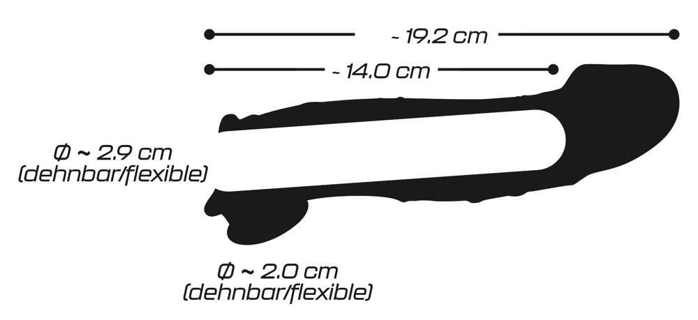 Crystal Clear Penis Sleeve wit — zdjęcie 9