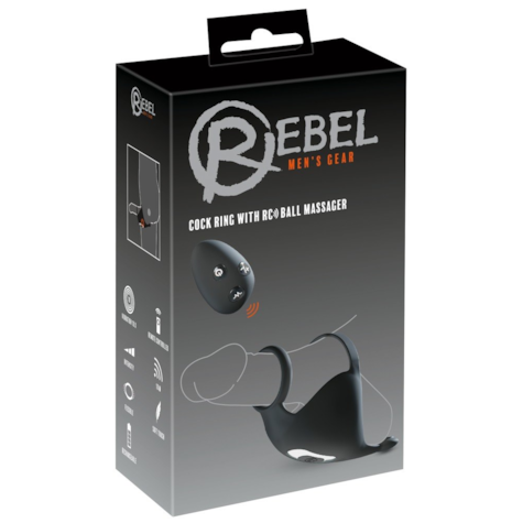Rebel Cock ring with RC Ball m