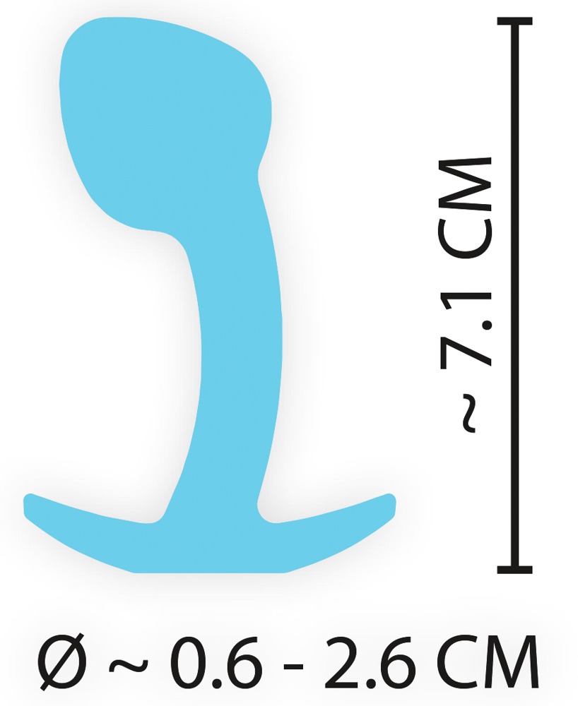 Korek analny 7,1cm Cuties — zdjęcie 9