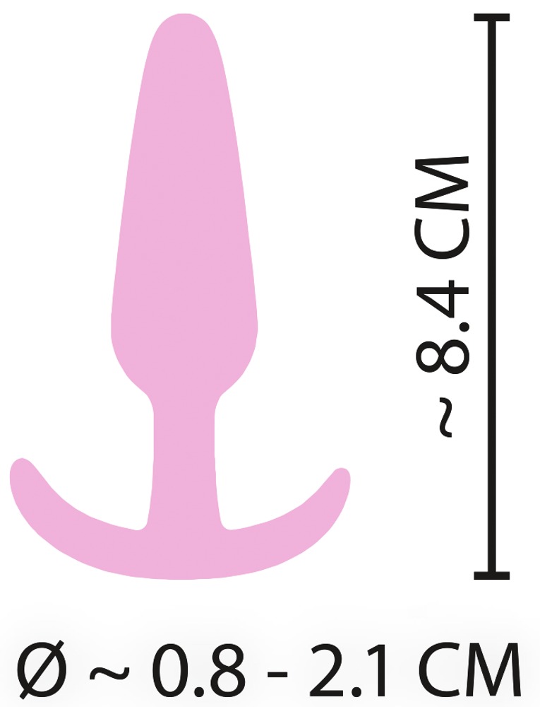 Korek analny 8,4cm Cuties — zdjęcie 8