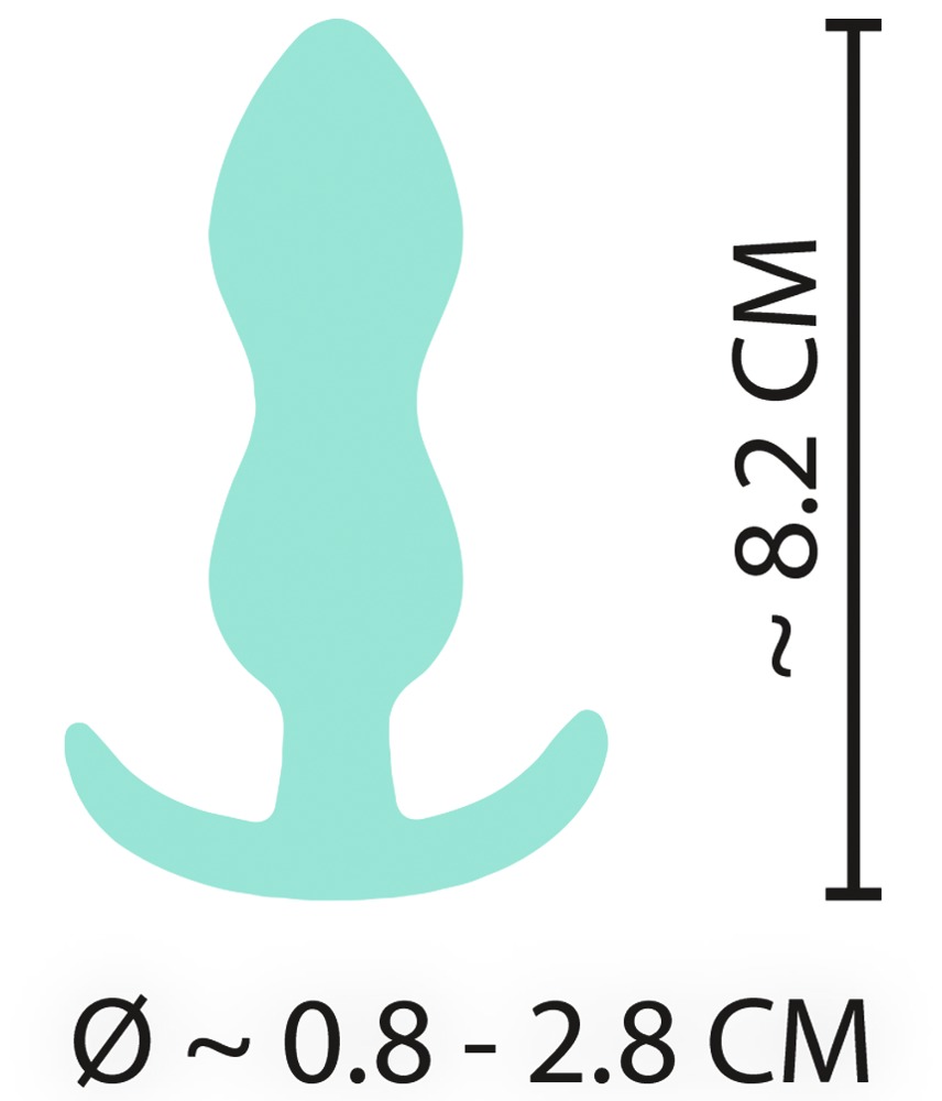 Korek analny 8,2cm Cuties — zdjęcie 8