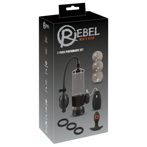 Zestaw z pompką do penisa 7 elementów