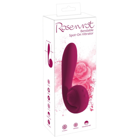 Rose Bendable Vibrator