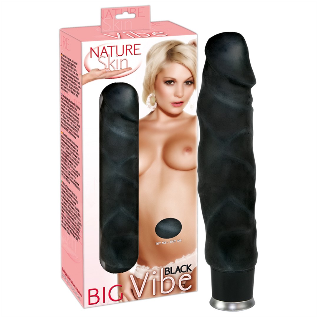 Wibrator - Nature Skin - Big Vibe, czarny — zdjęcie 10