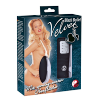 Wibrujące jajeczko - Velvet bullet black
