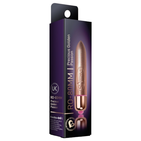 Mini wibrator Golden Passion RO-80 Bullet