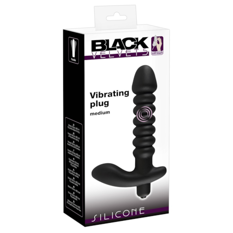 Silikonowy wibrator Black Velvets