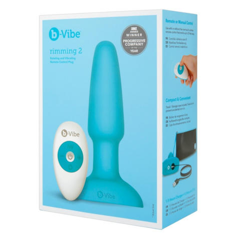 b-Vibe rimming Plug Blue