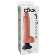Wibrator King Cock z przyssawką 20,5 cm