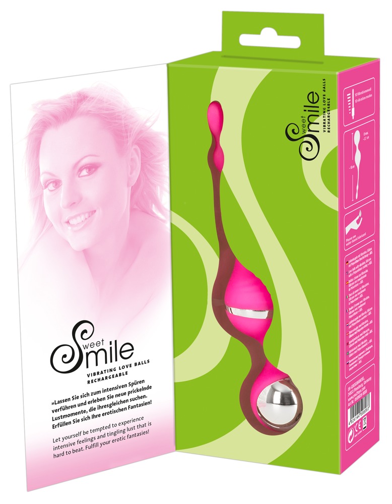 Kulki gejszy Smile z wibracjami różowe — zdjęcie 9