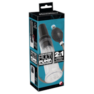 Pompka do penisa z wibracjami + masturbator