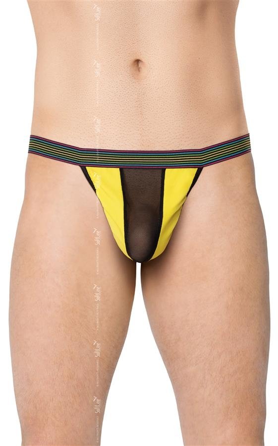 Mens Thong 4529 żółty