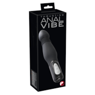 Wibrator analny silikonowy z funkcją pchnięcia 23,5 cm