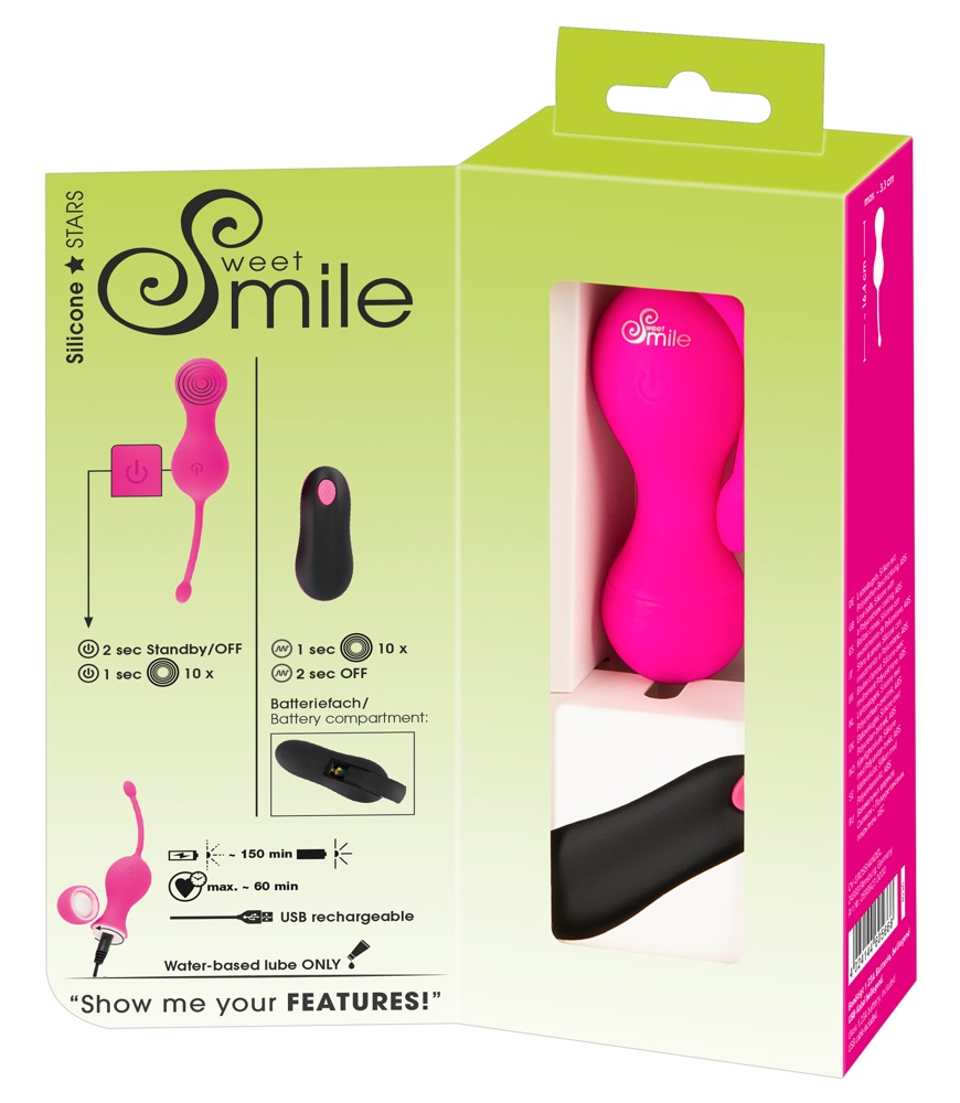 Kulki Sweet Smile z wibracjami — zdjęcie 10
