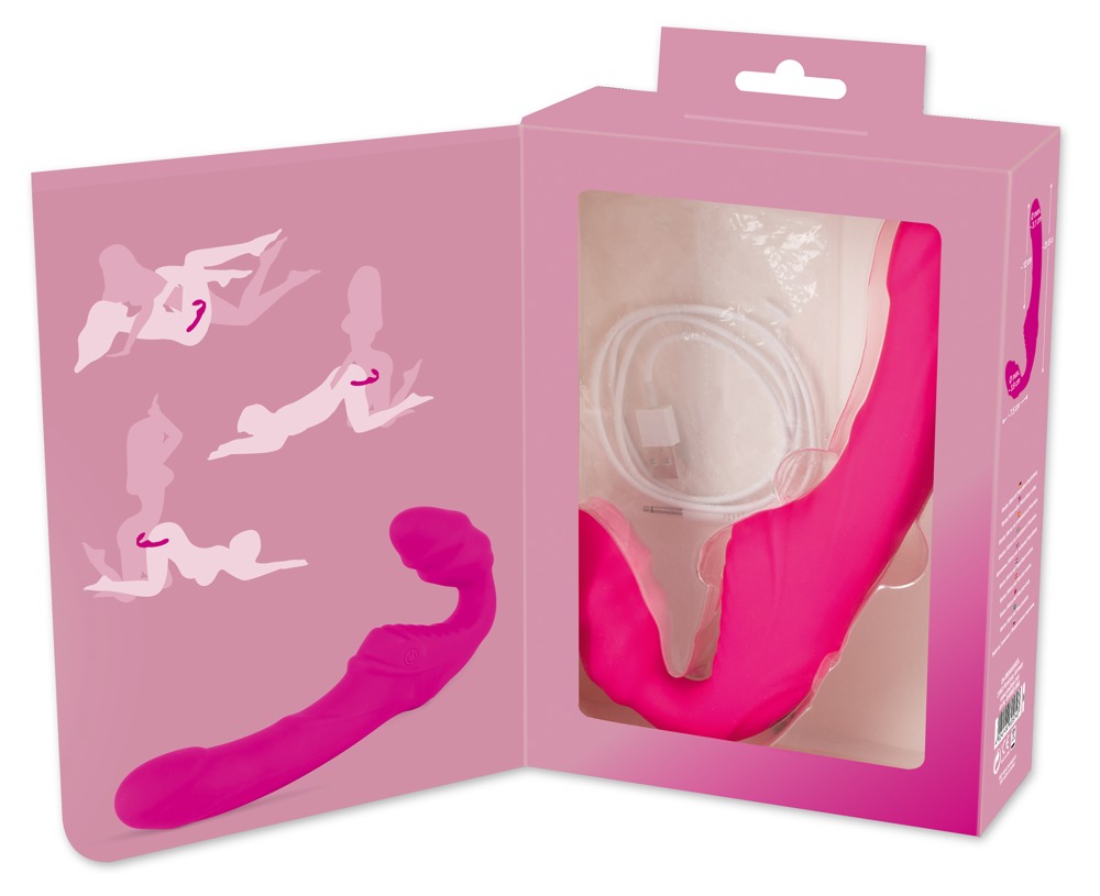 Strapless Strap-on z wibracjami — zdjęcie 8