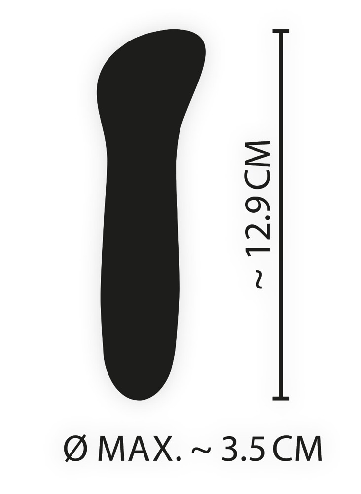 Mini wibrator 12,9 cm Cuties — zdjęcie 7