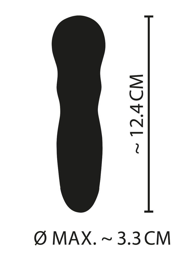 Mini wibrator 12,4 cm Cuties — zdjęcie 6