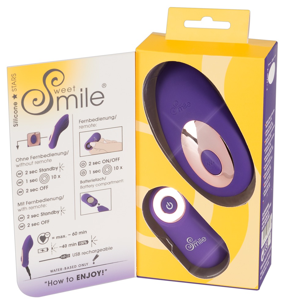 Sweet Smile Wibrator typu lay-on — zdjęcie 10