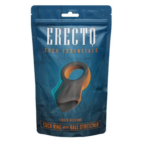 Erecto Cock Ring w Ball Stretc