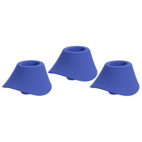 W-Heads 3x Vibrant Blue M