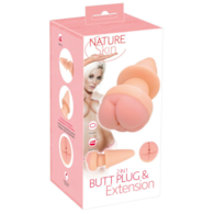 Nature Skin Butt Plug & Extens
