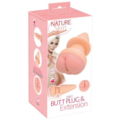Nature Skin Butt Plug & Extens