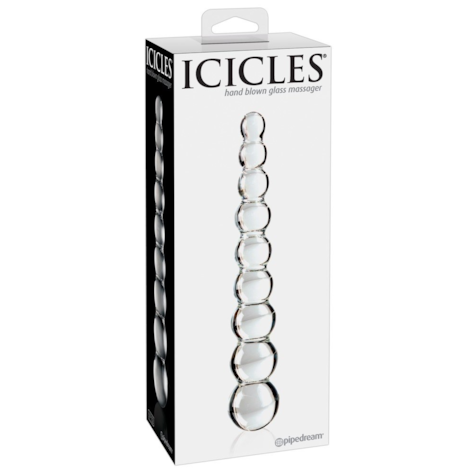 Dildo szklane 22,5 cm Icicles No. 2