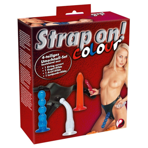 Zestaw Strap on! Colour