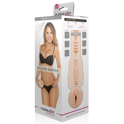 Masturbator Fleshlight Dillon Harper Crush