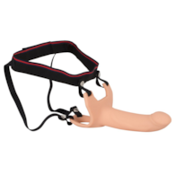 Silikonowy Strap-on +6cm