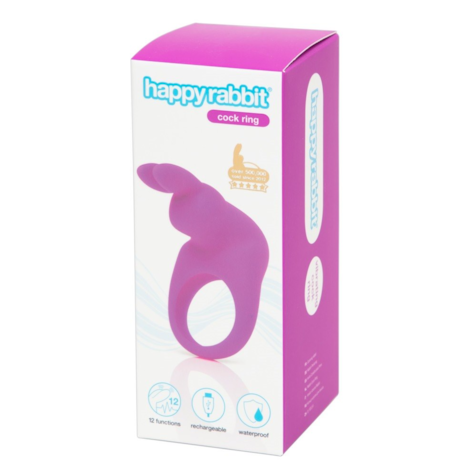Happy Rabbit Cock Ring Purple