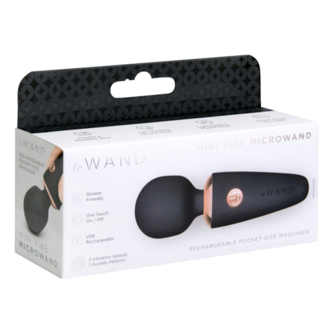 le Wand Mini Microwand Black