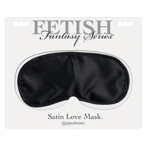 FFS Satin Love Mask Black
