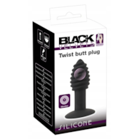 Korek analny Twist 10,7 cm Black Velvets