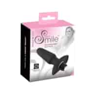 Korek analny silikonowy z wibracjami 10 cm Sweet Smile