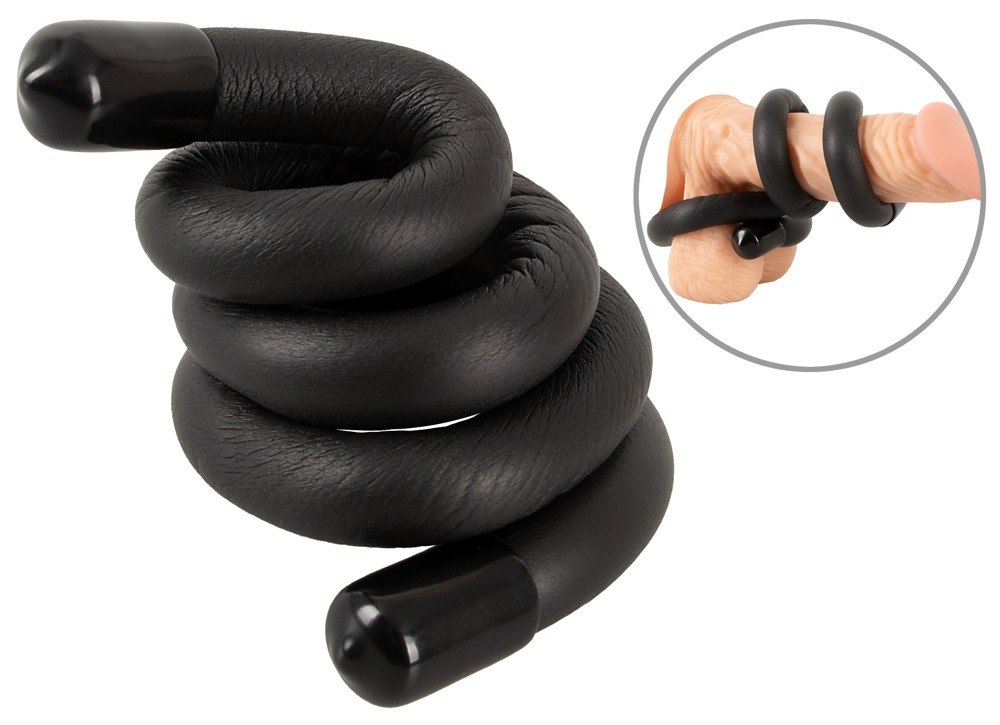 BK bendable cock & ball ring — zdjęcie 2